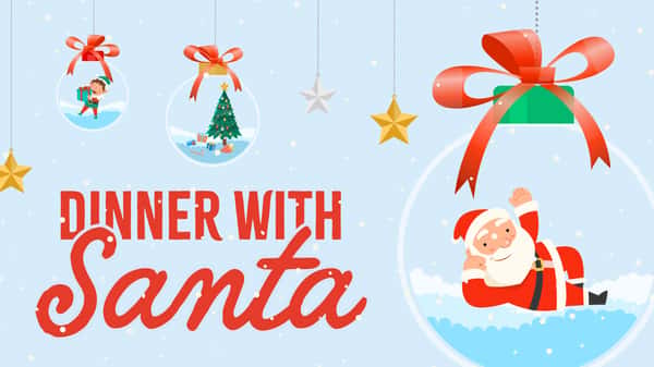 dinner with santa at morettis restaurants