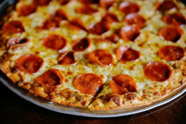 The Pepperoni & Hot Honey Pizza