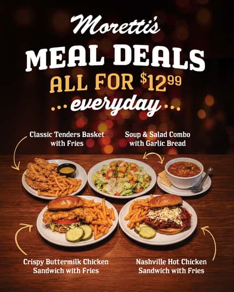 Meal Deals at Moretti's