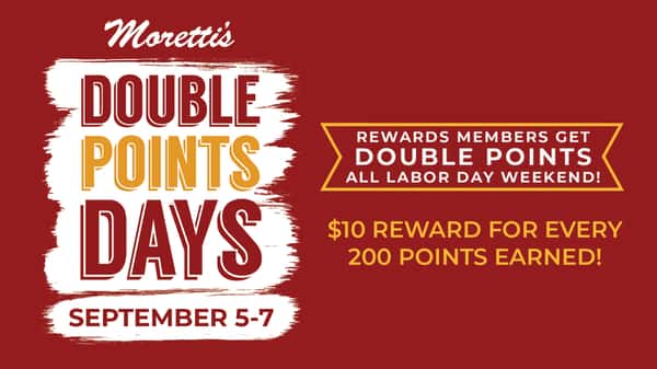 Double Points Weekend