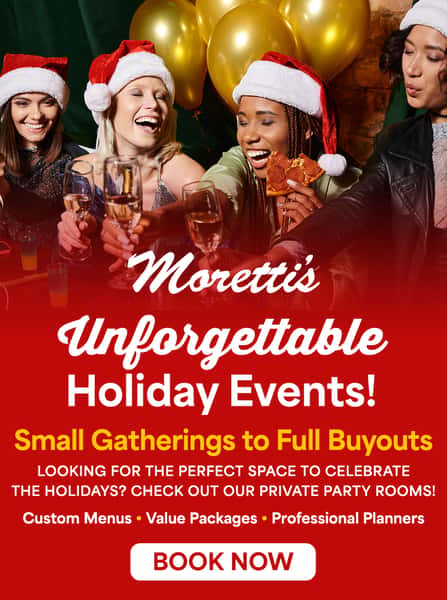 Holiday Parties at Moretti's