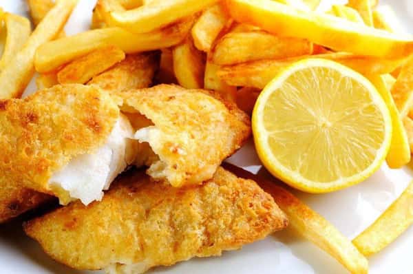 Fried Haddock Fish & Chips