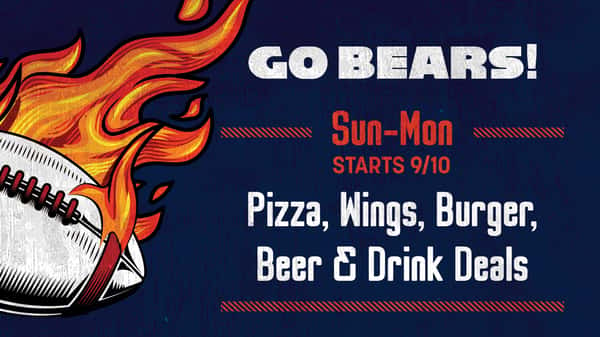 Chicago Bears Football Gameday Specials