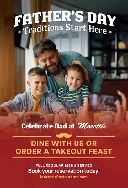 Fathers Day at Morettis