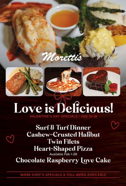 Valentines at Moretti's
