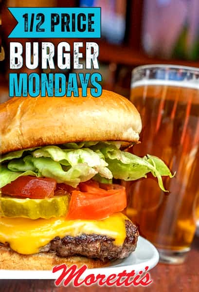 half price burger mondays