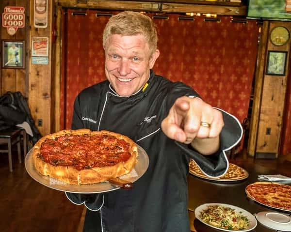 Deep Dish at Moretti's