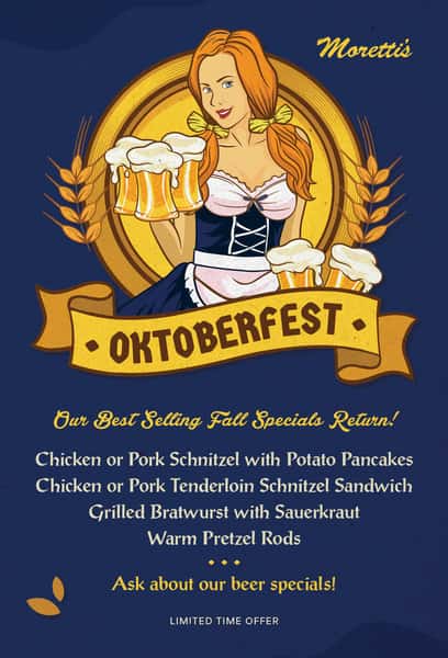 Oktoberfest at Moretti's