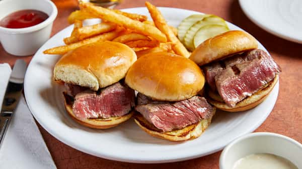 Filet Trio at Morettis