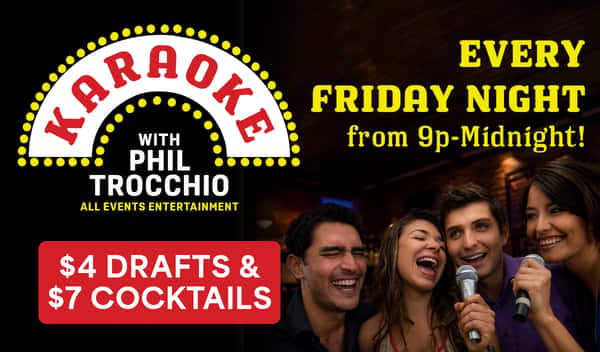 Karaoke at Morettis in Edison Park