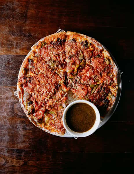 Deep Dish at Moretti's