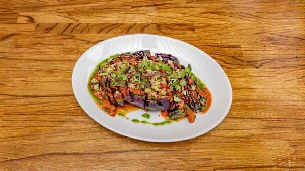 RoastedSweetPotatoAndStewBeans