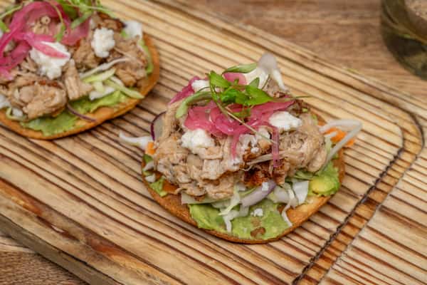 Braised Pork Belly Tostadas