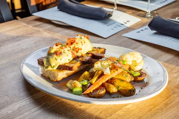 Kurobuta Pork Belly Benedict