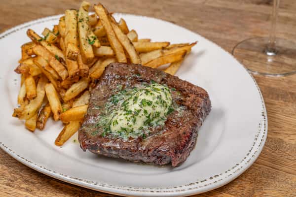 Prime 10oz Flat Iron Steak Frites*