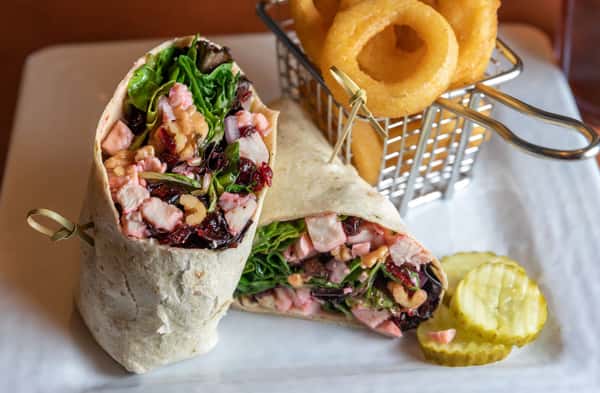 Chicken Cran-Raspberry Wrap