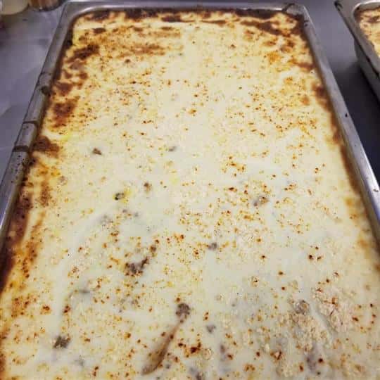 tray of food