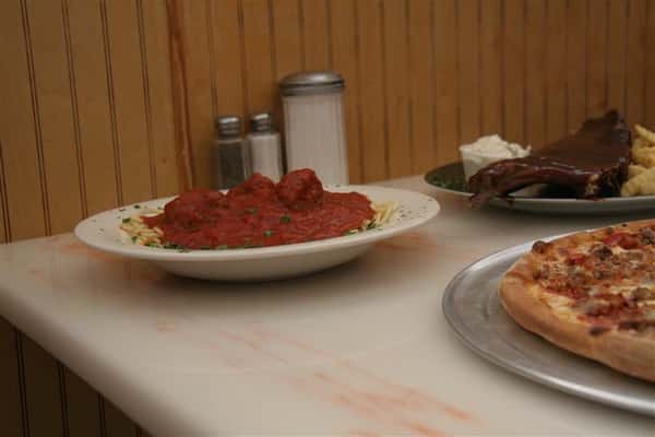 spaghetti and meatballs