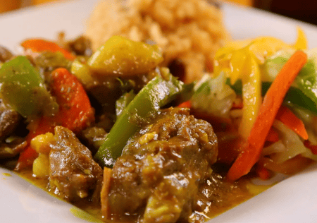 Curry Goat Only