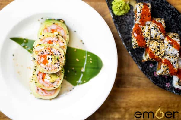 Kanisu and Spicy Tuna Rolls