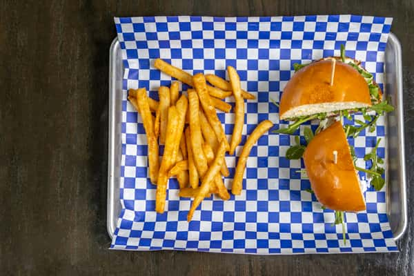 Crispy Chicken Sandwich - Our Menu - Vitruvian Park Tavern - Addison's  hidden gem