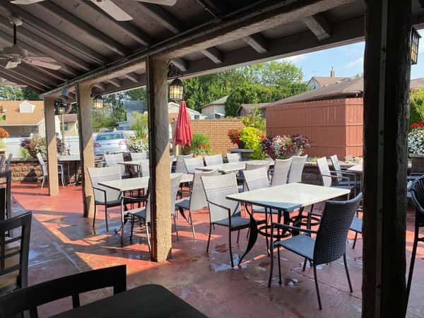 patio area