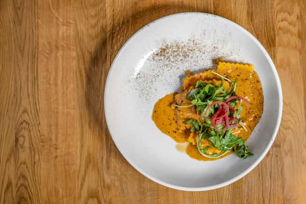 Butternut squash ravioli