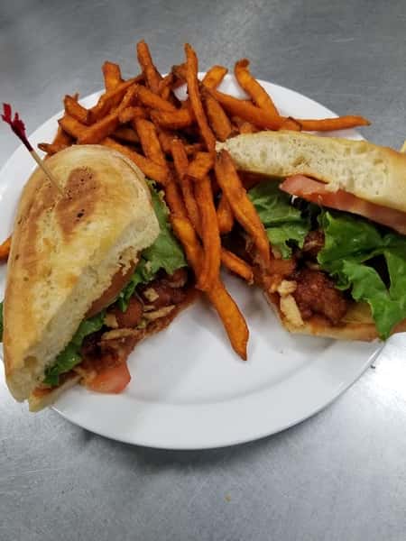 sandwiches and fries