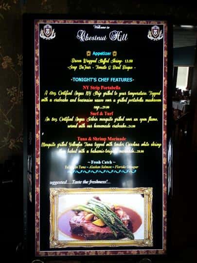 Picture of Chef's Special features at Chestnut Hill