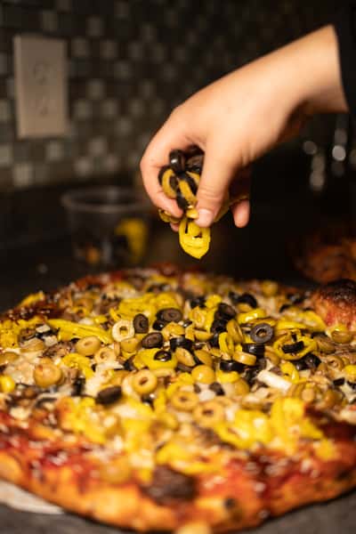 The Genovese Vegetarian Pizza