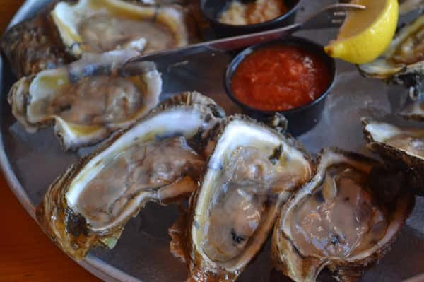 Oysters On the Half Shell