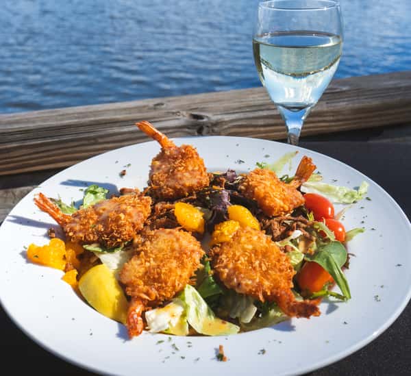 Coconut Shrimp Salad