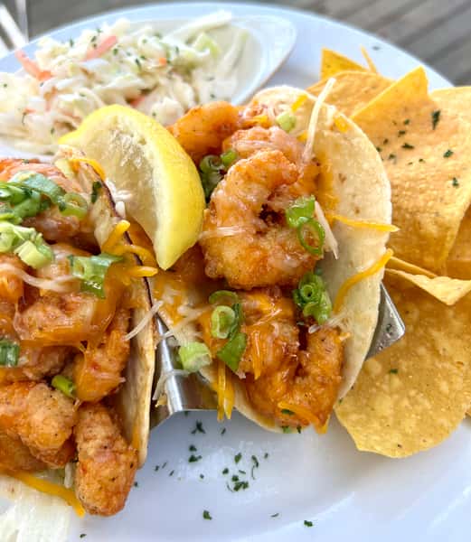 Boom Boom Shrimp Tacos
