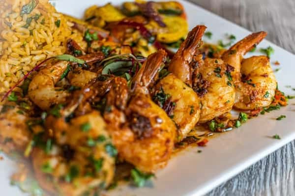 Camarones Al Mojo De Ajo