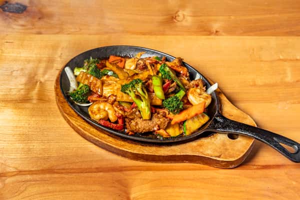 Happy Family Sizzling Platter