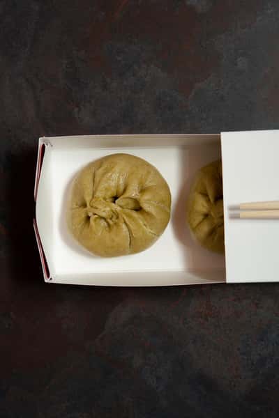 Bok Choy-Shiitake Bao