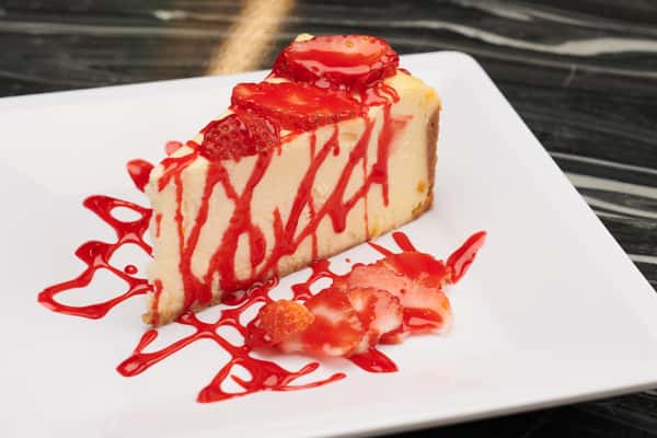Cheesecake w/Strawberries