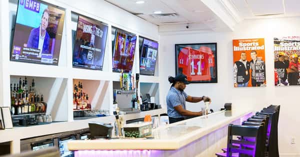 Bar area
