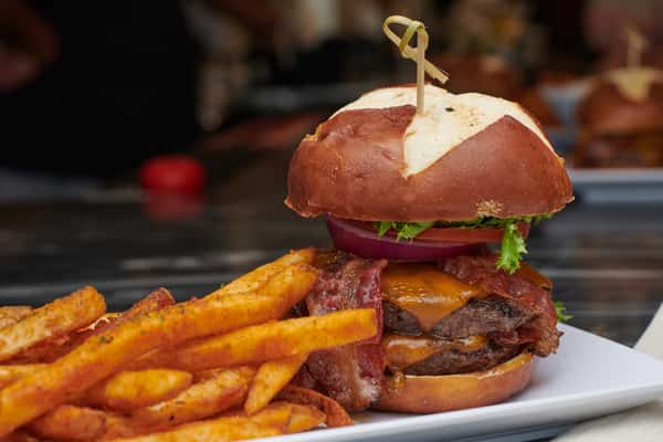 Mike's Double Bacon Burger