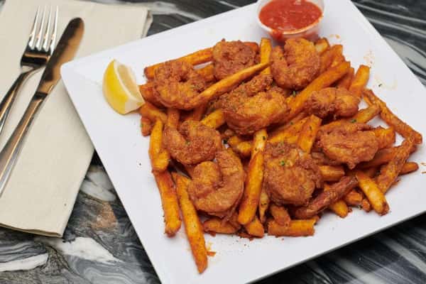 YUSEF'S FRIED SHRIMP PLATTER