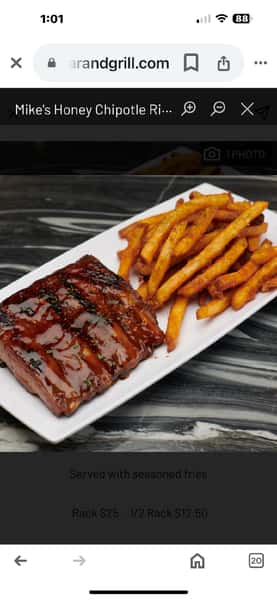1/2 Ribs (HALF RACK)