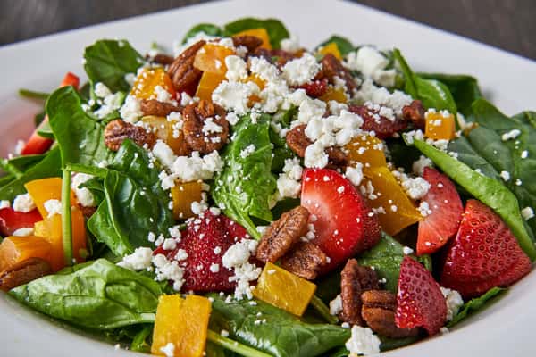 Baby Spinach & Golden Beet Salad