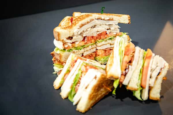 Triple Deck Club Hot Sandwich