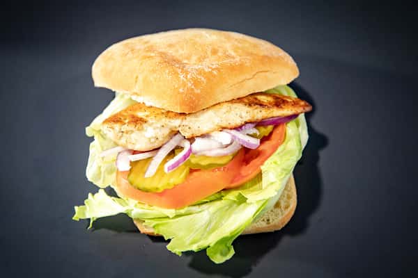Chicken Deluxe Hot Sandwich