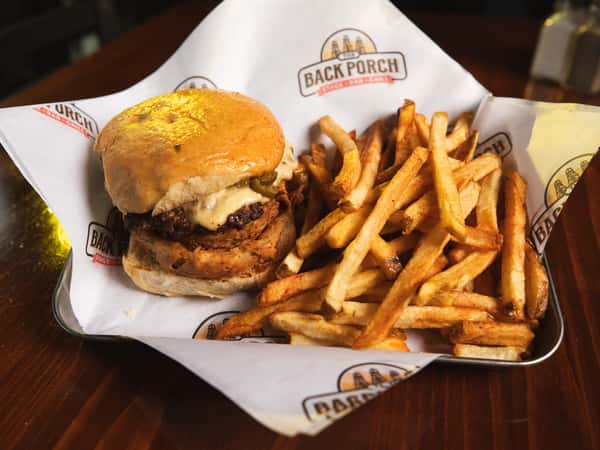 Quad Pepper Burger