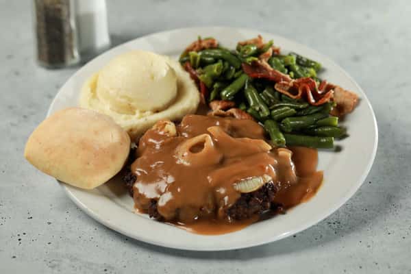 Hamburger Steak Dinner