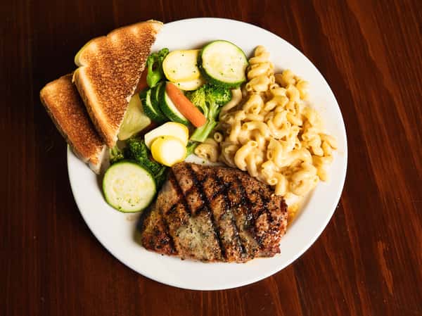 Grilled Pork Chop Dinner