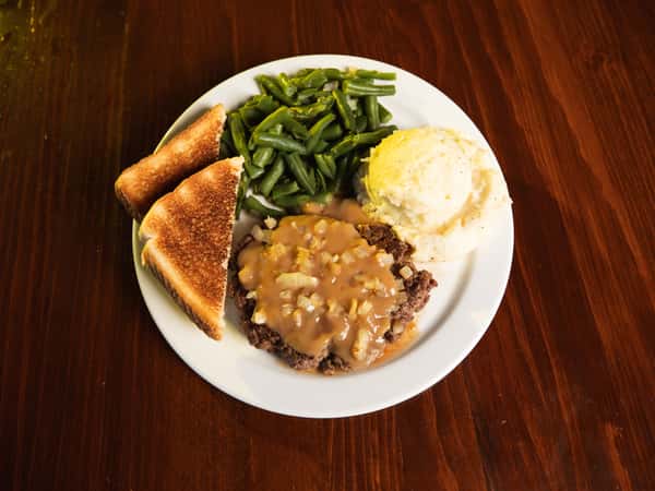 Hamburger Steak Dinner