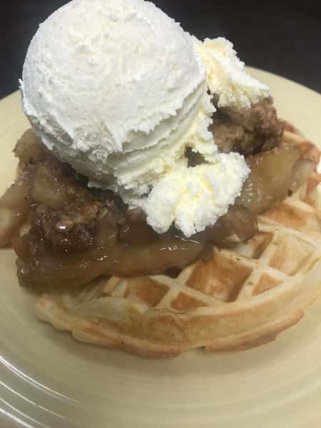 Homemade Belgian Waffle