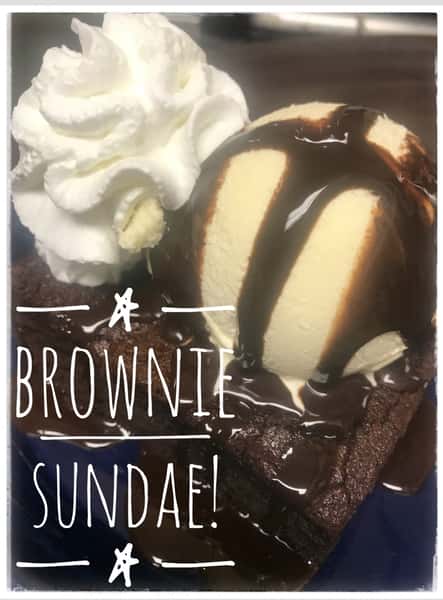 Brownie Sundae
